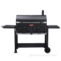 China Outdoor Large Multifunction Trolley Smoker Charcoal BBQ Gril Factory